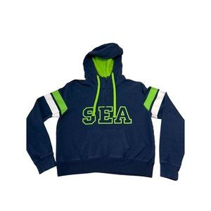 Seattle Seahawks Team Lady 12 Sweatshirt Hoodie Long Sleeve Unisex Kids Small